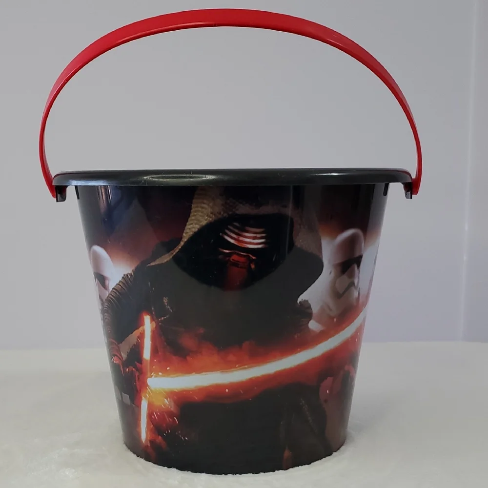 Star Wars Black Red Bucket Toys Halloween Beach Toys